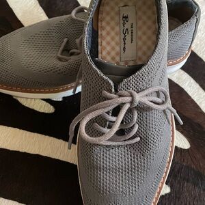 Ben Sherman Charcoal Knit Oxfords